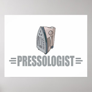 Poster Fantaisie du repassage