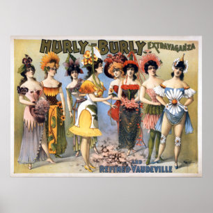 Poster Fantaisie turbulente et vaudeville de raffinage