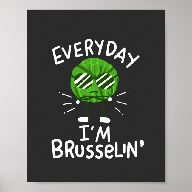 Poster Fantaisie Vegan Bruxelles (Devant)