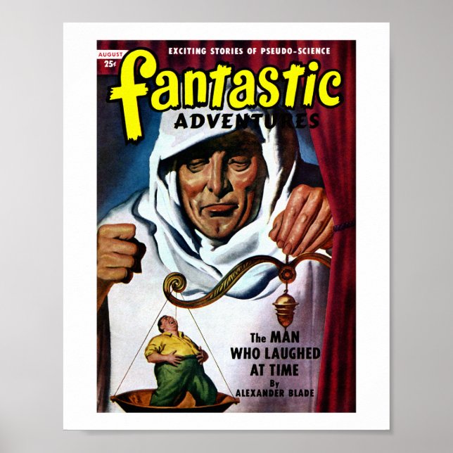 Poster Fantastic Adventures (août 1949) (Devant)
