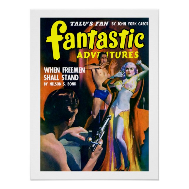 Poster Fantastic Adventures (nov. 1942) (Devant)