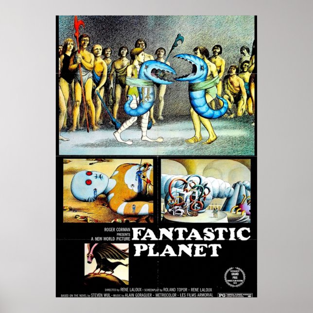 Poster Fantastique planète (Devant)