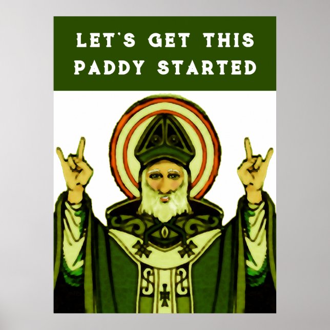 Poster Fantastique Saint Patrick's Day (Devant)