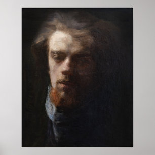 Poster Fantin-Latour - Autoportrait