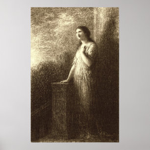 Poster Fantin-Latour - Confiance De La Nuit