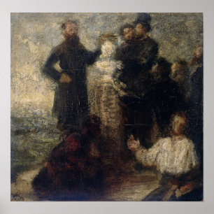 Poster Fantin-Latour - Hommage À Berlioz