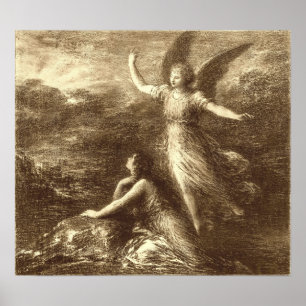 Poster Fantin-Latour - Paradise And La Peri