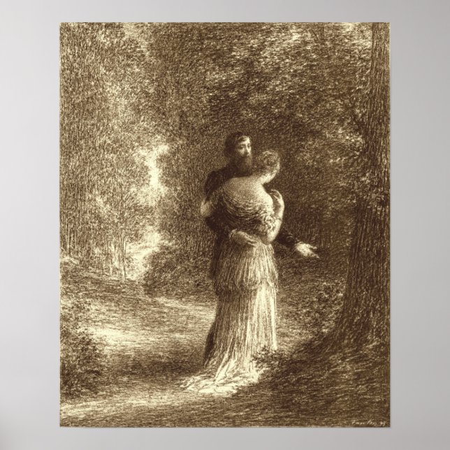 Poster Fantin-Latour - Poèmes D'Amour De Brahms (Devant)
