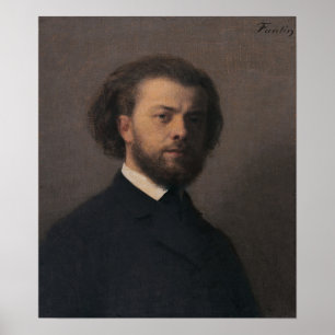 Poster Fantin-Latour - Portrait 1867