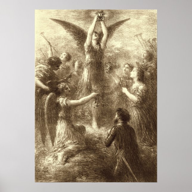 Poster Fantin-Latour - Prélude À Lohengrin (Devant)