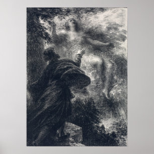 Poster Fantin-Latour - The Fairy Of The Alps