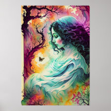 Fantôme Dans La Forêt