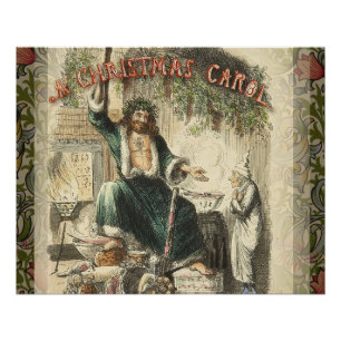 Poster Fantôme de Noël Présent Scrooge