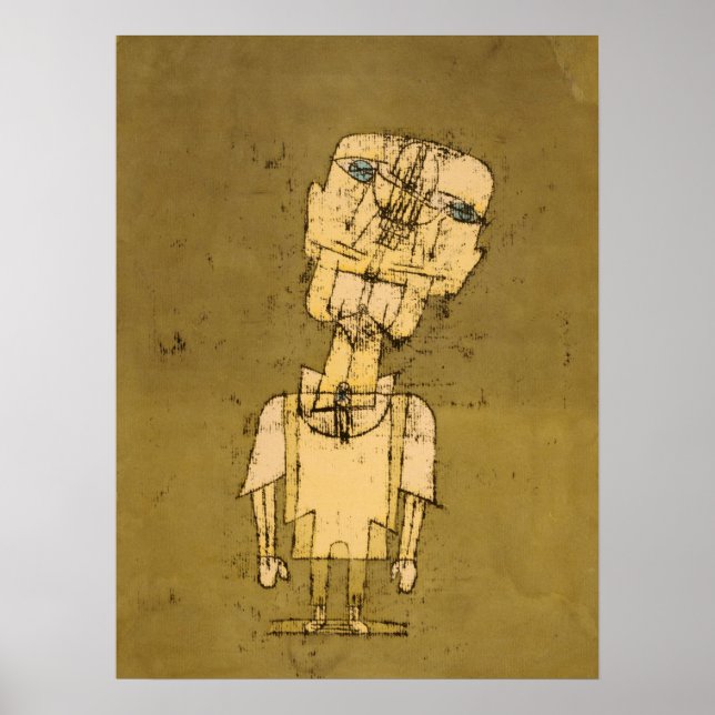 Poster Fantôme d'un génie de Paul Klee (Devant)