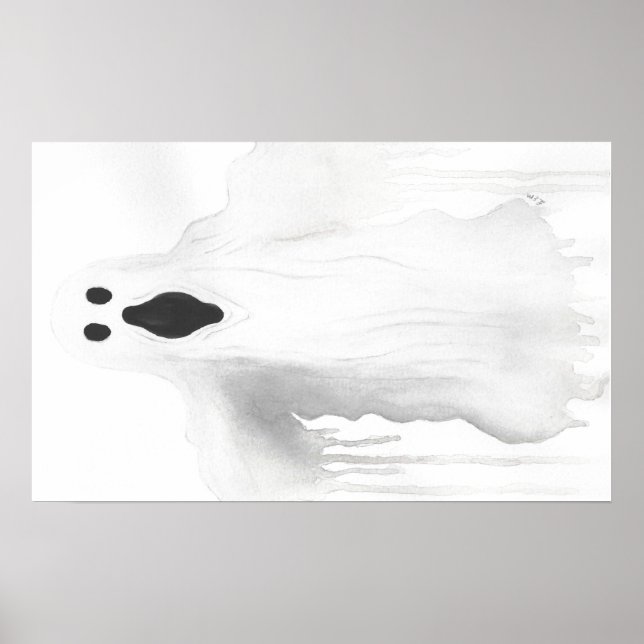 Poster Fantôme éffrayant (Devant)