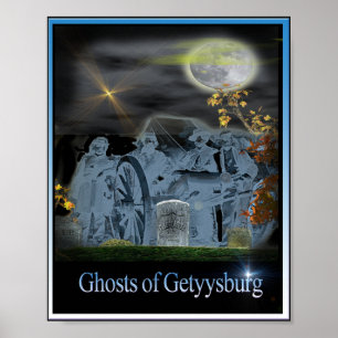 Poster fantômes de Gettysburgh