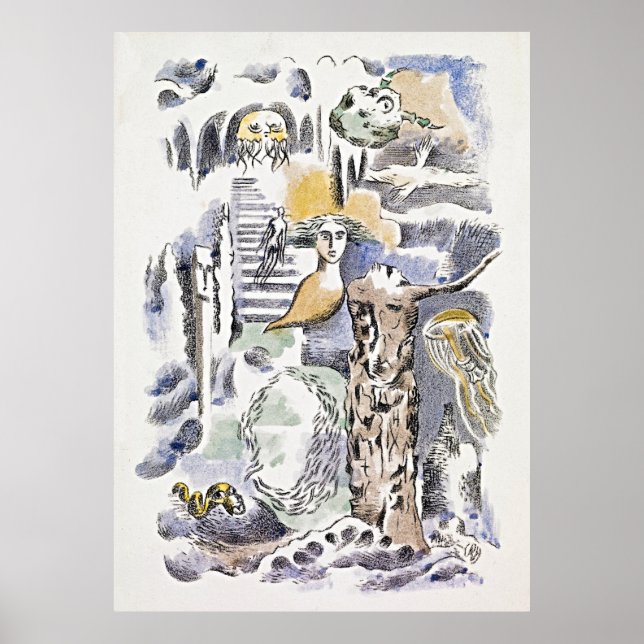Poster Fantômes de Paul Nash : Un art d'une beauté impres (Devant)
