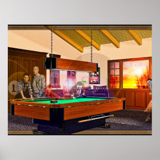 Poster Fantômes de pool