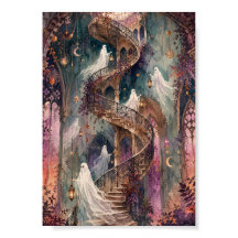 Fantômes Fantaisistes Escalier en Spirale Château