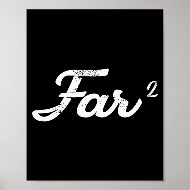 Poster Far Squared Farfar Swedish Or Danish Grandpa Funny (Devant)