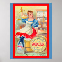 Farine vintage et belle 1895 Jolie fille (copie)