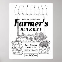 Farmers Market Invitations Farmers Market Art Colo