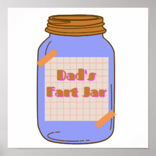 Poster Fart Jar de papa