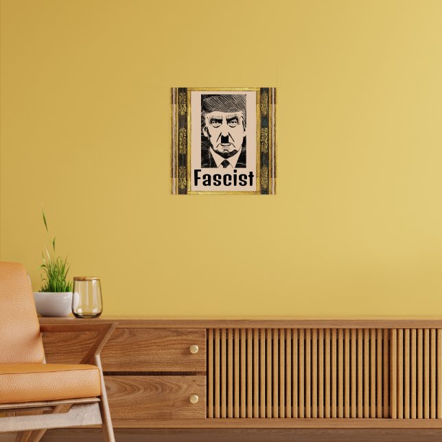 Poster fasciste Trump (Salon 2)