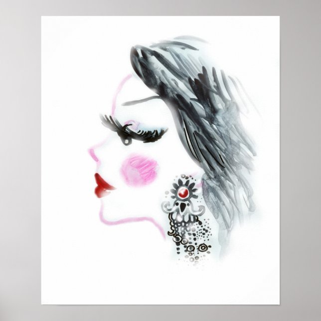 Poster Fashion Girl (Devant)