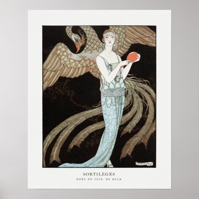 POSTER : FASHION ILLUSTRATION : GEORGE BARBIER (Front)