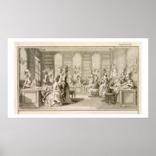 Poster Fashion shop, de l'"Encyclopedia" de Denis Do