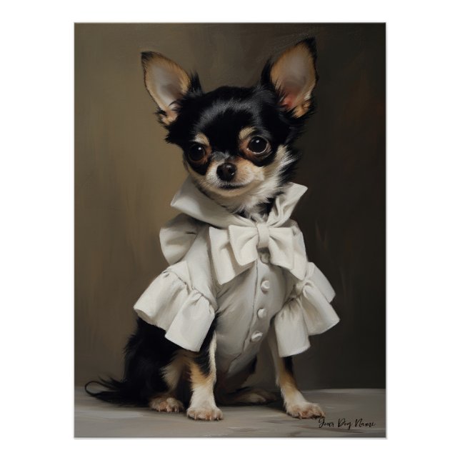 Poster Fashion Show, Chihuahua Dog 01 - Jonathan Bonheur (Devant)