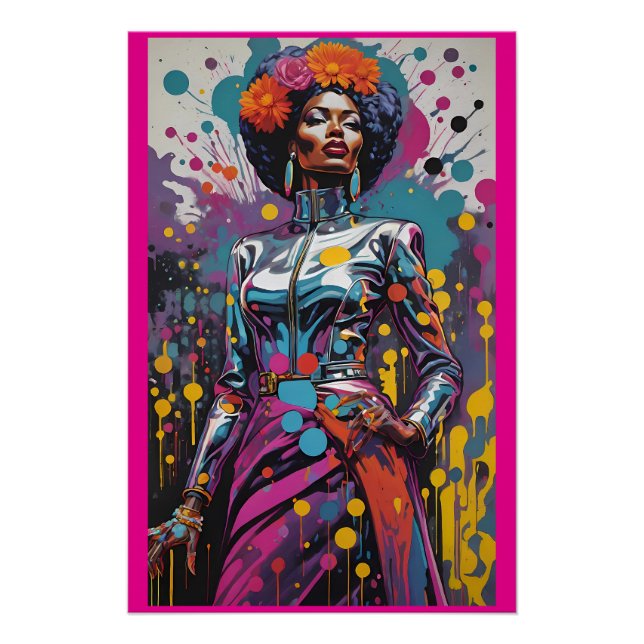 Poster Fashion Splash - Ken Gage Art (Devant)