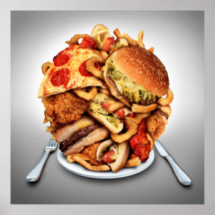 Poster Fast Food - SRF