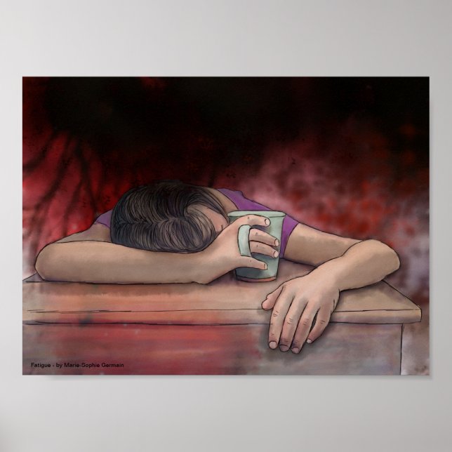 Poster Fatigue (Devant)