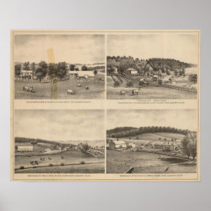 Poster Fauber, Randolph, Dudley, résidences de Mish