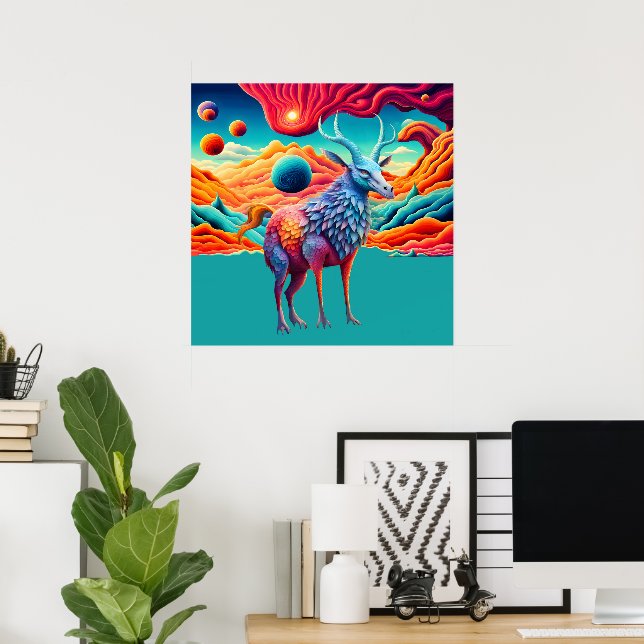 Poster faune Alien (Bureau à domicile)