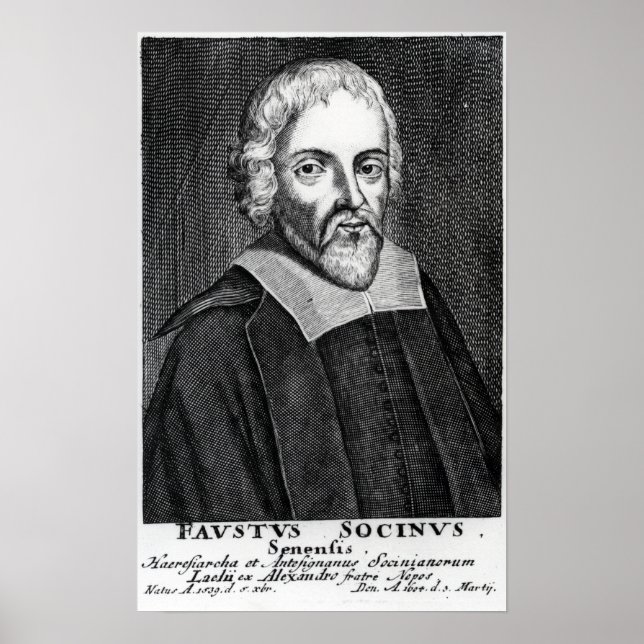 Poster Fausto Sozzini (Devant)