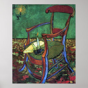 Poster Fauteuil de Paul Gauguin par Vincent van Gogh 1888
