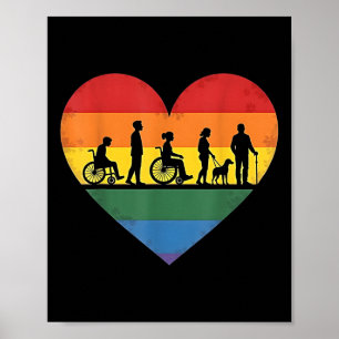 Poster Fauteuil roulant, Quadriplégique, Paraplégique, Ha