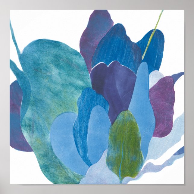 Poster Faux Indigo I (Devant)