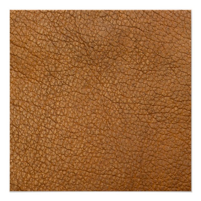 Poster faux look en cuir (Devant)