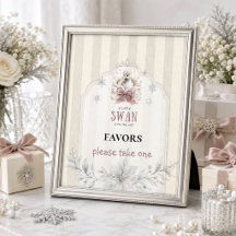 Faveur de Baby Shower Princesse d'Hiver Un Petit C