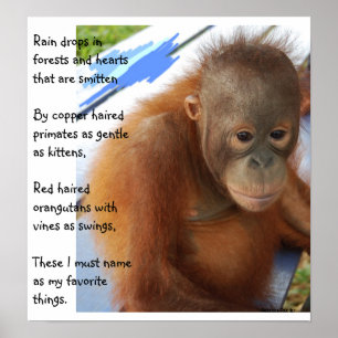 Poster Favoris des animaux doux