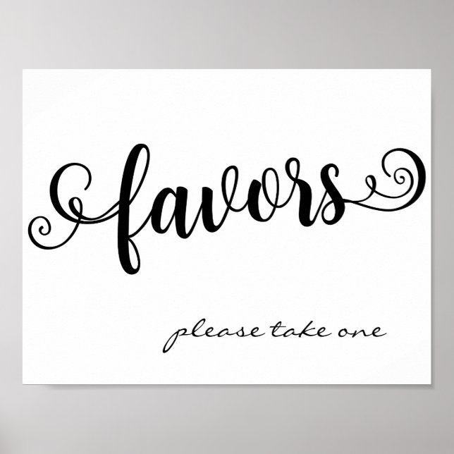 Poster Favoriser S'Il Vous Plaît Prendre Un Panneau De Ta (Devant)