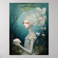 *~* FD2 2  Déesse de l'Eau Fantastique Mer Sirène 