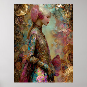 Poster - FD2 Fantastique Rêveuse Muse Iridescente 2