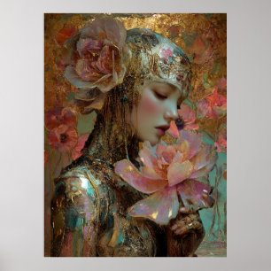 Poster - FD2 Fantastique Rêveuse Muse Iridescente 32