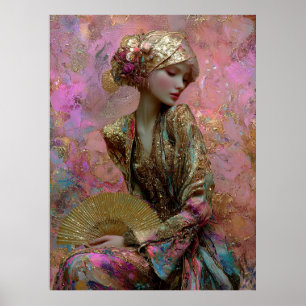 Poster - FD2 Fantastique Rêveuse Muse Iridescente 5