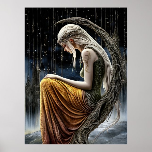 Poster - FD2 Mystical Moon Keeper Celestial Goddess 9 (Devant)